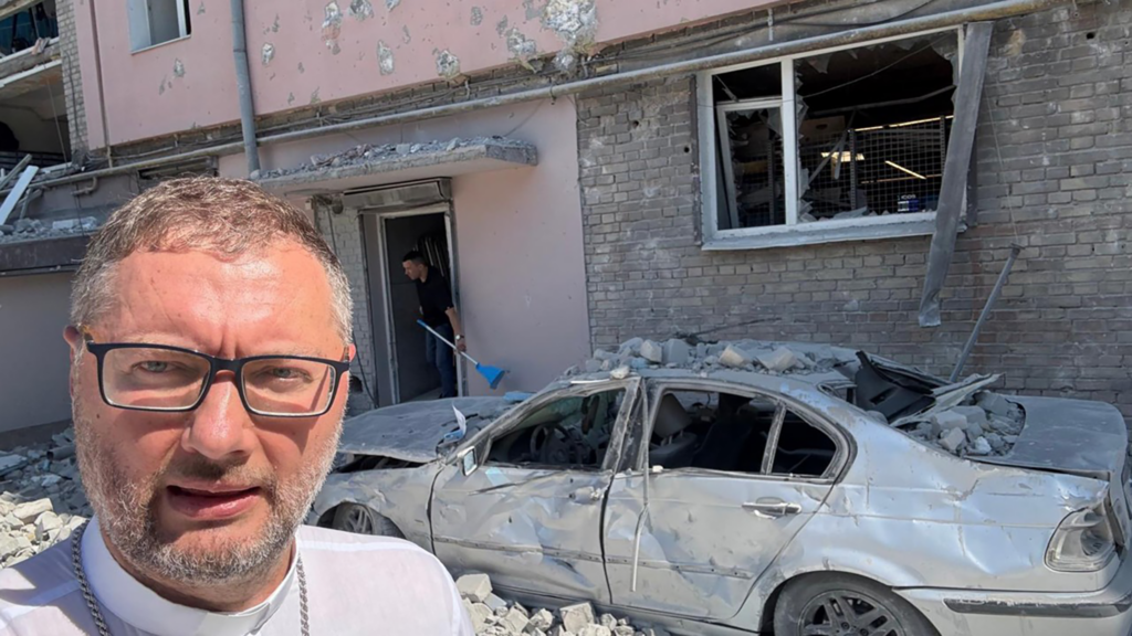 Kyiv bombing head