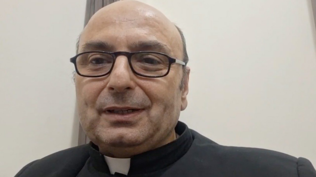Priest thankful vatican gaza