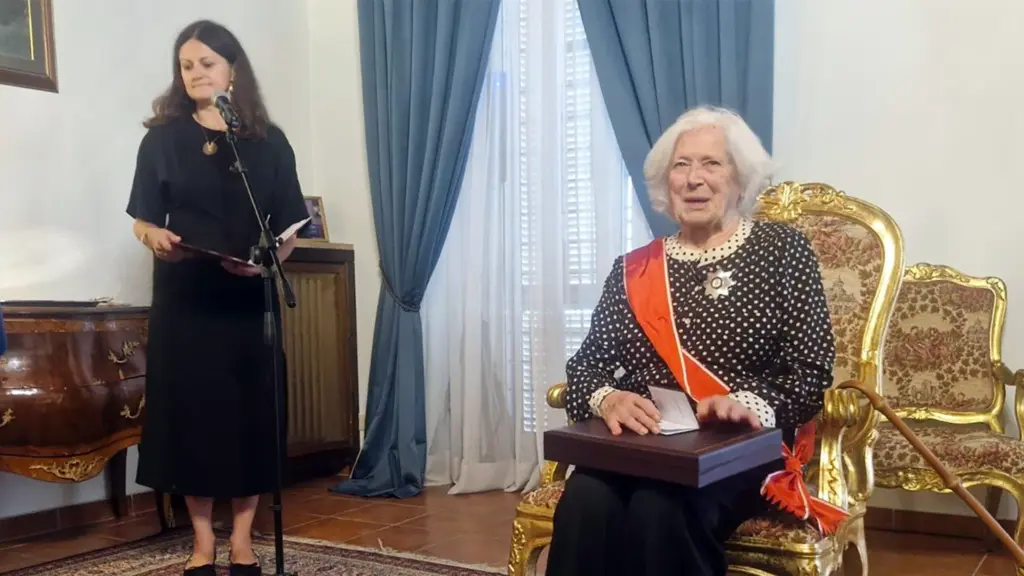Wanda Gawrońska awarded Grand Cross body