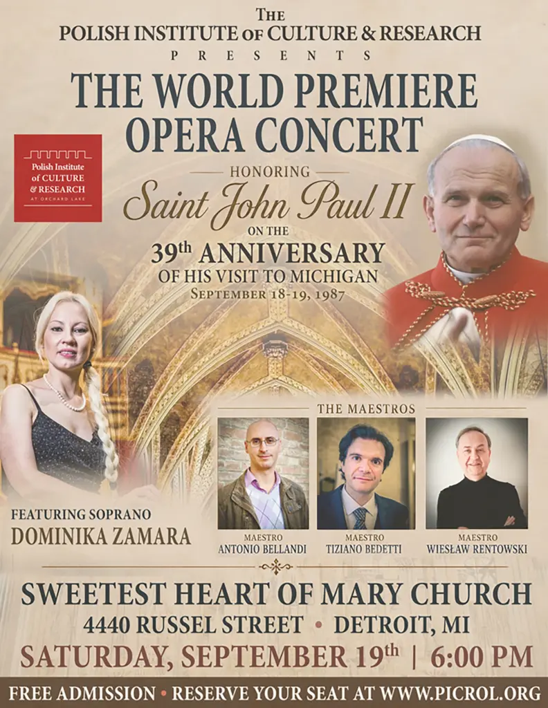 John paul concert poster