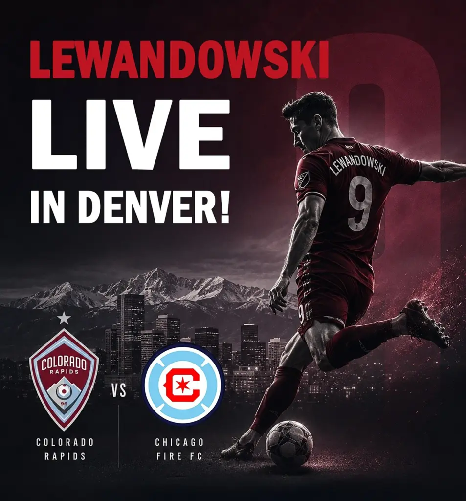 Plakat z Lewandowskim