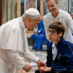 Special olympics pope head