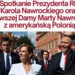 Spotkanie Prezydenta RP Karola Nawrockiego i Pierwszej Damy Marty Nawrockiej z amerykanska Polonia w NY head