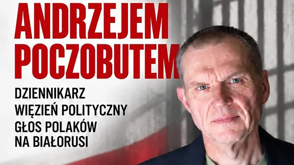 Spotkanie z Andrzejem Poczobutem polskim dziennikarzem i dzialaczem polskiej mniejszosci na Bialoru 1 head