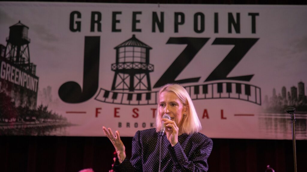Aga Zaryan podczas III Greenpoint Jazz Festival