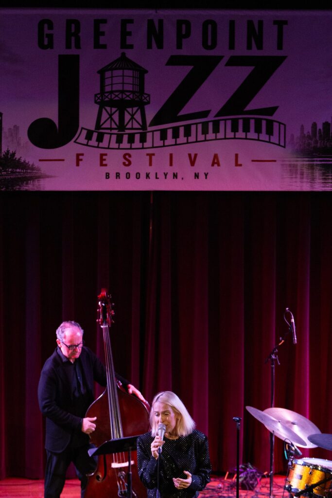 Aga Zaryan podczas III Greenpoint Jazz Festival
