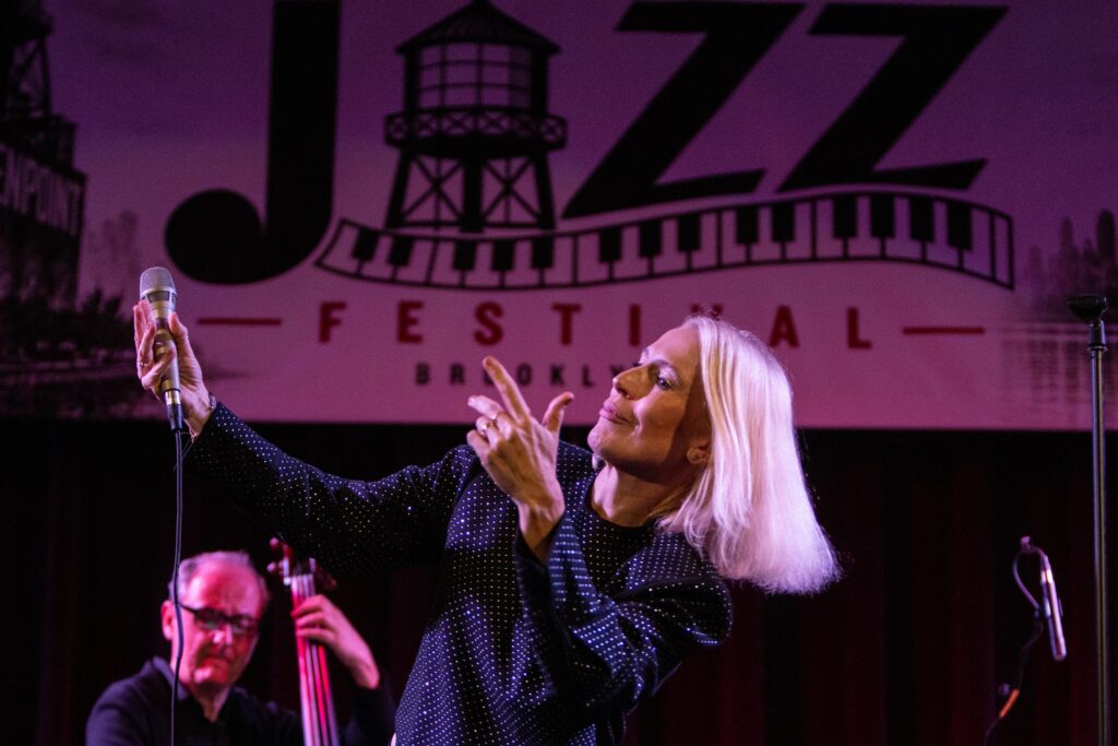 Aga Zaryan podczas III Greenpoint Jazz Festival