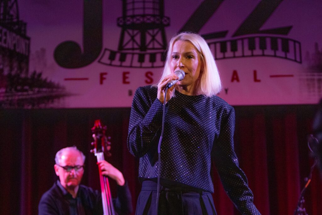 Aga Zaryan podczas III Greenpoint Jazz Festival