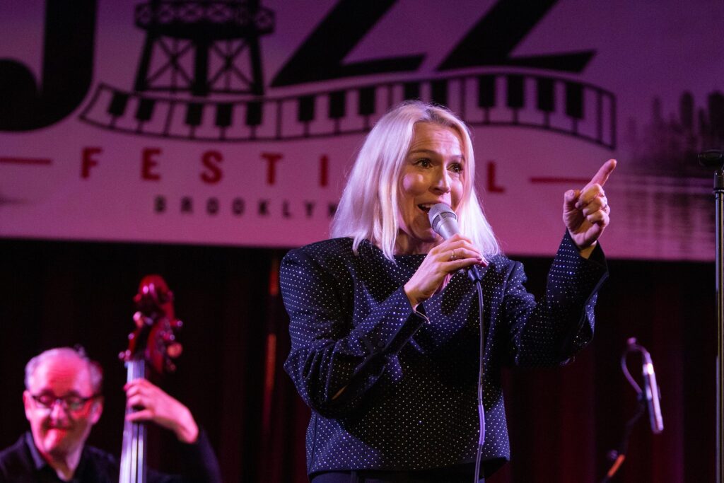 Aga Zaryan podczas III Greenpoint Jazz Festival