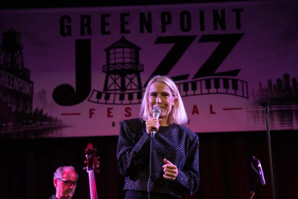 Aga Zaryan podczas III Greenpoint Jazz Festival