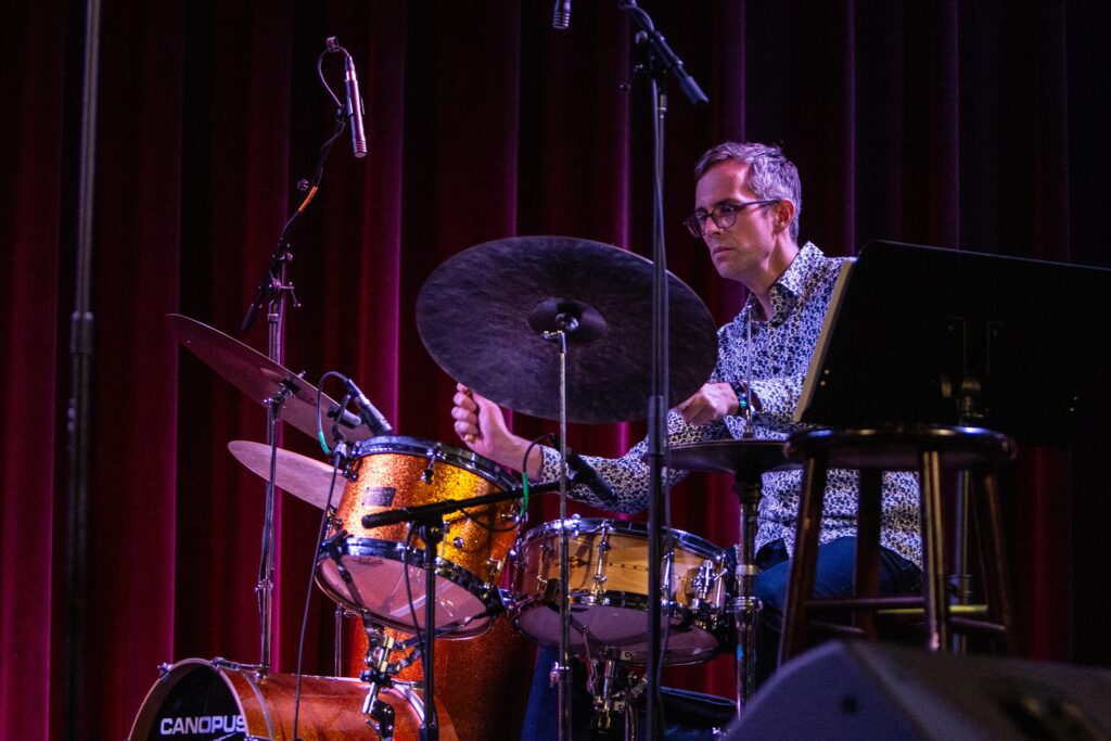 Koncert Agi Zaryan na III Greenpoint Jazz Festival – perkusja