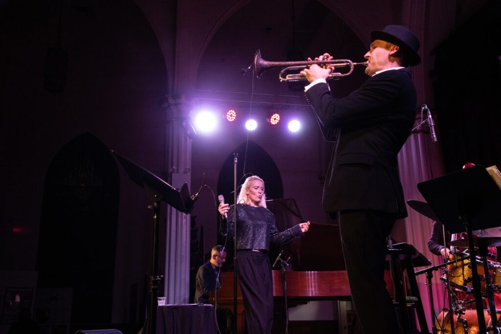 Koncert Agi Zaryan na III Greenpoint Jazz Festival – trąbka
