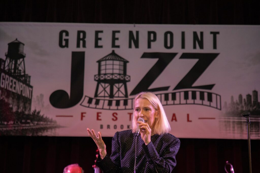 Aga Zaryan podczas III Greenpoint Jazz Festival