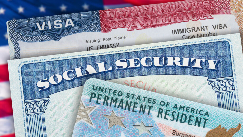 Social Security card and permanent resident card – Social Security retirement benefits for immigrants