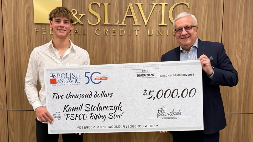 Nagroda PSFCU Rising Star 2026 dla Kamil Stolarczyk head