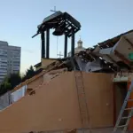 Russian drone attacks on ukraine churches head
