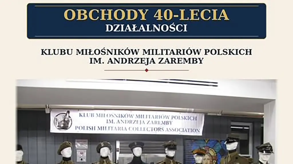Spotkanie i wystawa pamiatek zwiazanych z historia Wojska Polskiego head