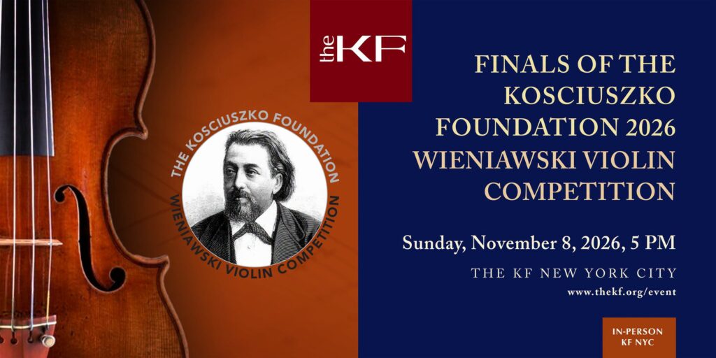 The 2026 KF Wieniawski Violin Competition Finals