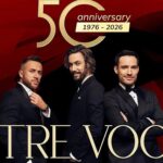 Trio Tre Voci na plakacie koncertów z okazji 50-lecia Polsko-Słowiańskiej Federalnej Unii Kredytowej